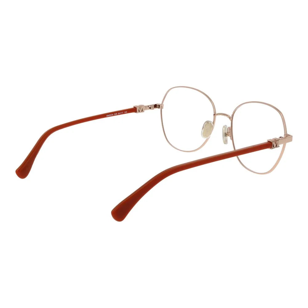 Max Mara Gold Women Glasses Frame - Eyeglasses