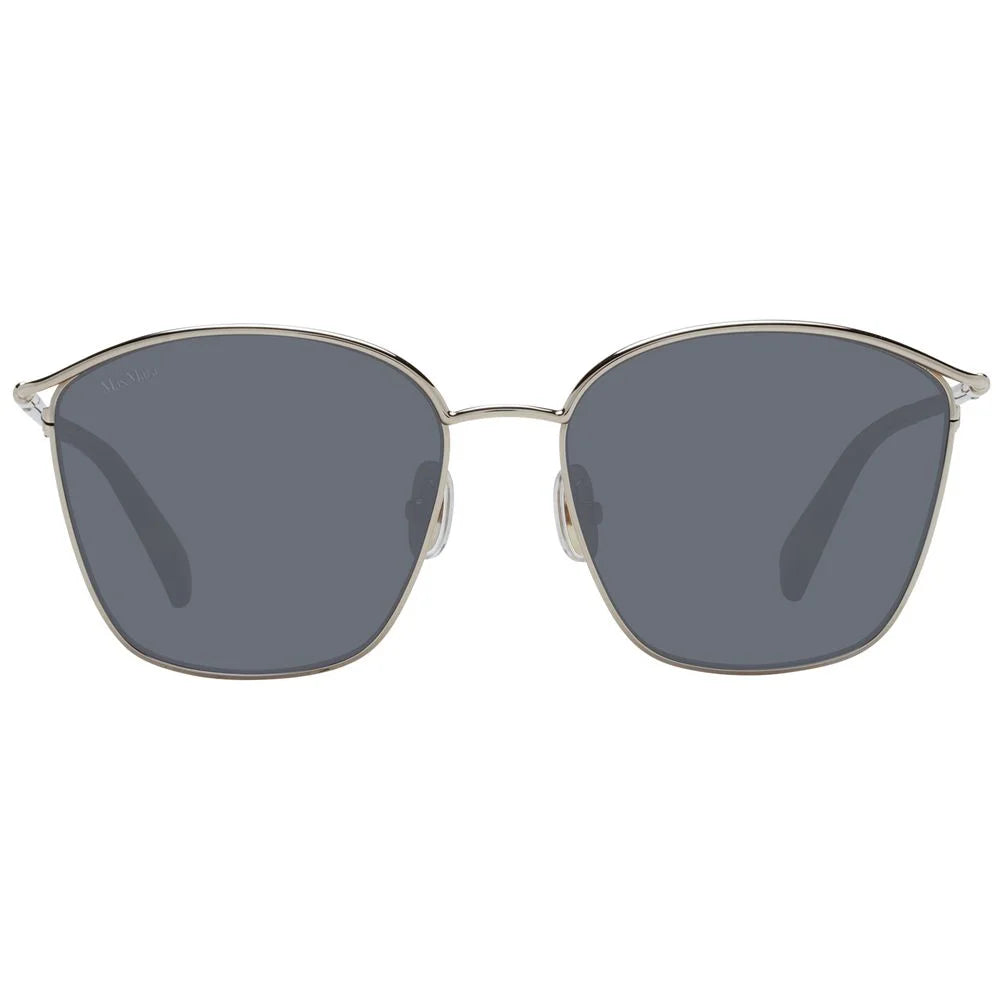 Max Mara Gold Women Sunglass