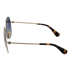 Max Mara Gold Women Sunglass