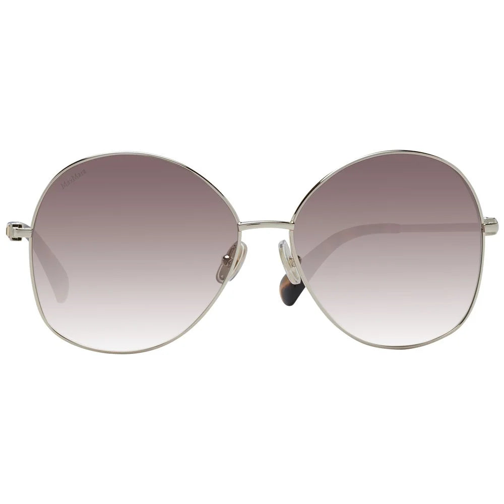 Max Mara Gold Women Sunglass