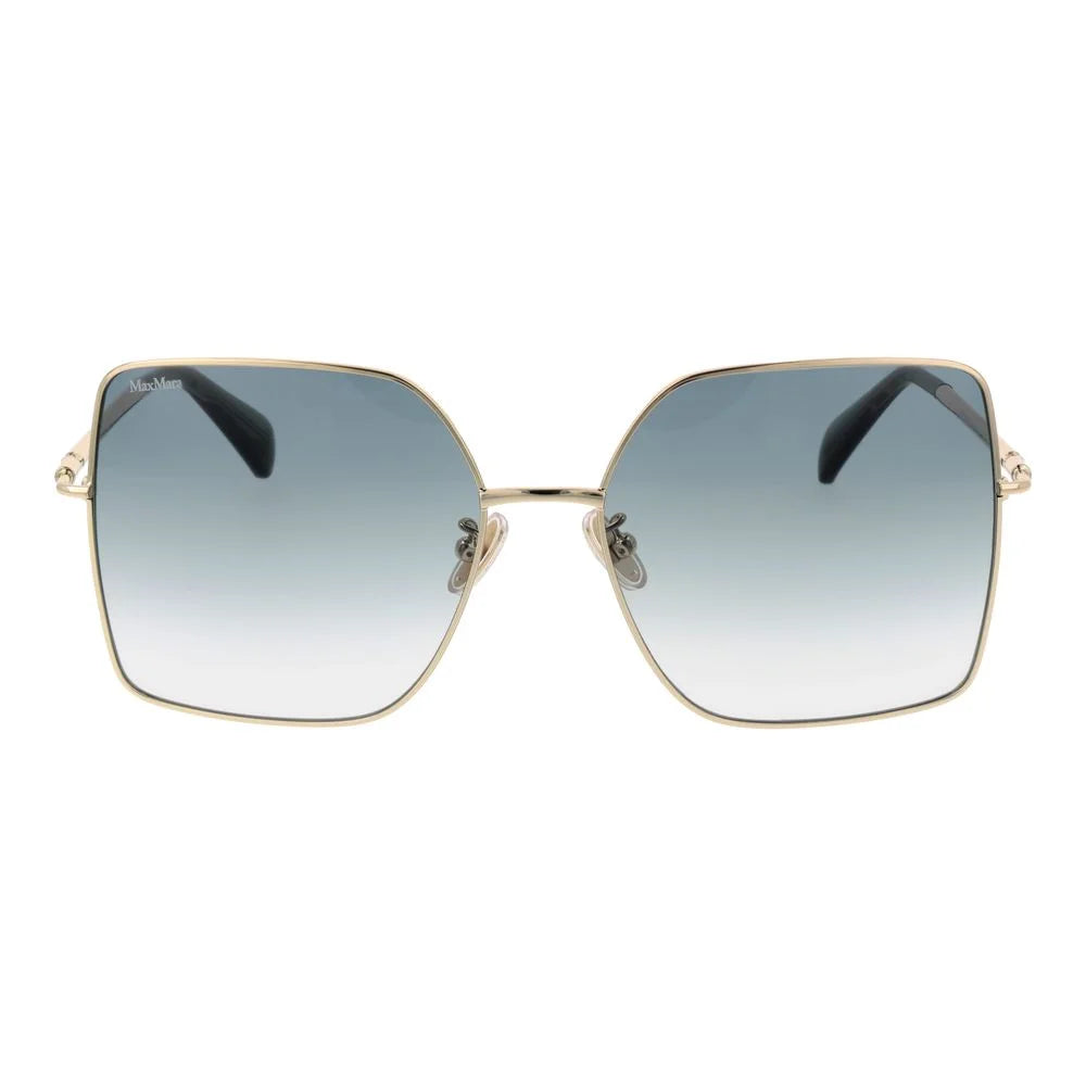 Max Mara Gold Women Sunglass