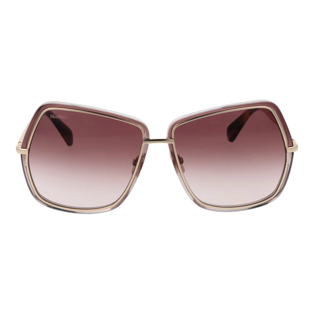Max Mara Gold Women Sunglass