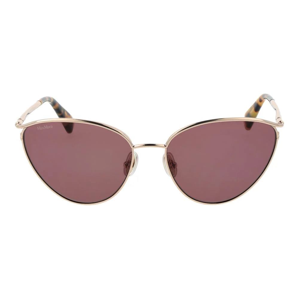 Max Mara Gold Women Sunglass - Sunglasses