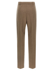 Max Mara Gray Cashmere Casual Pants
