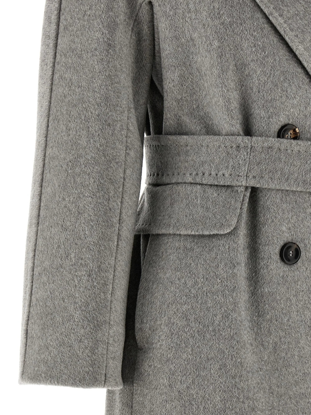 Max Mara Gray Cashmere Coat