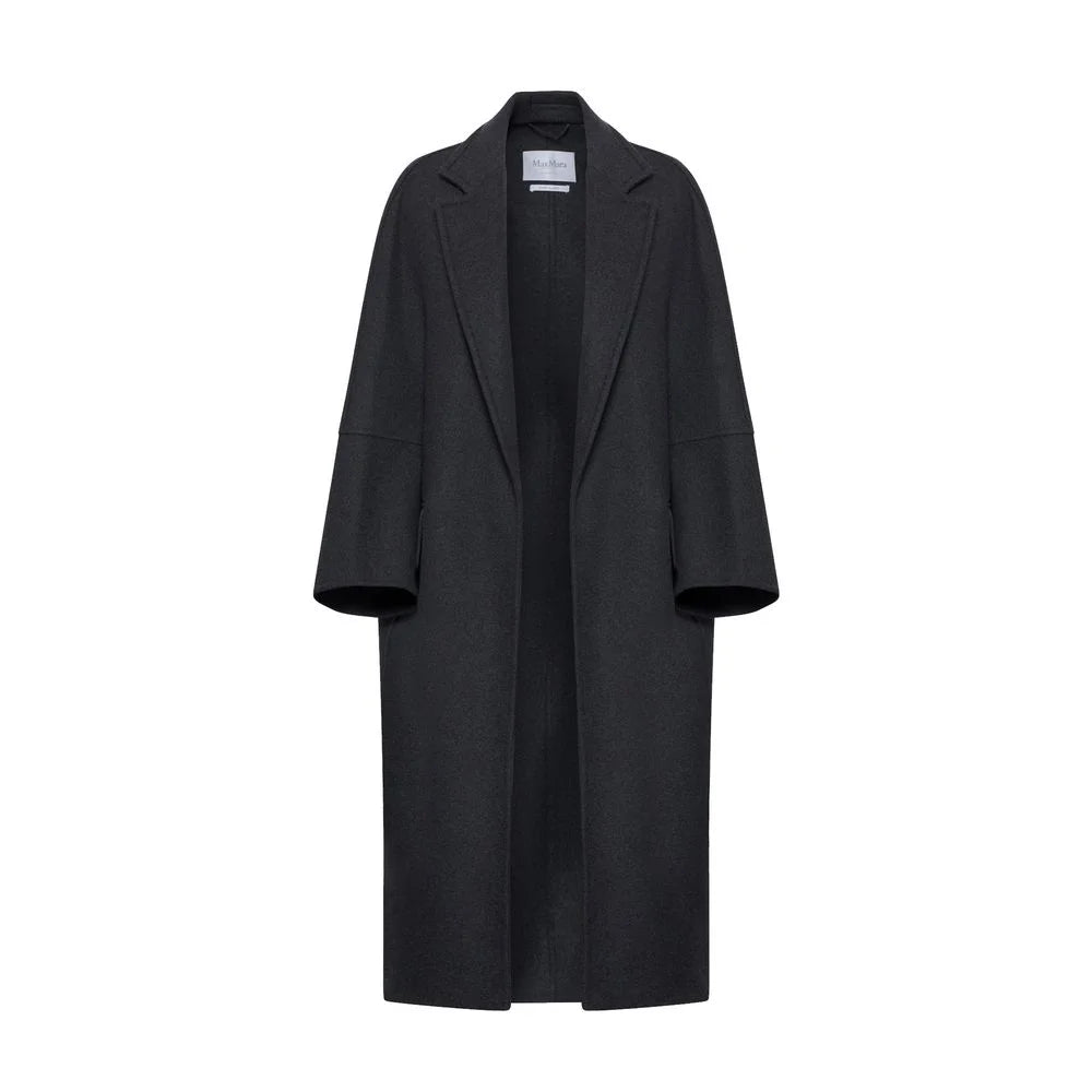 Max Mara Gray Cashmere Coat - 36
