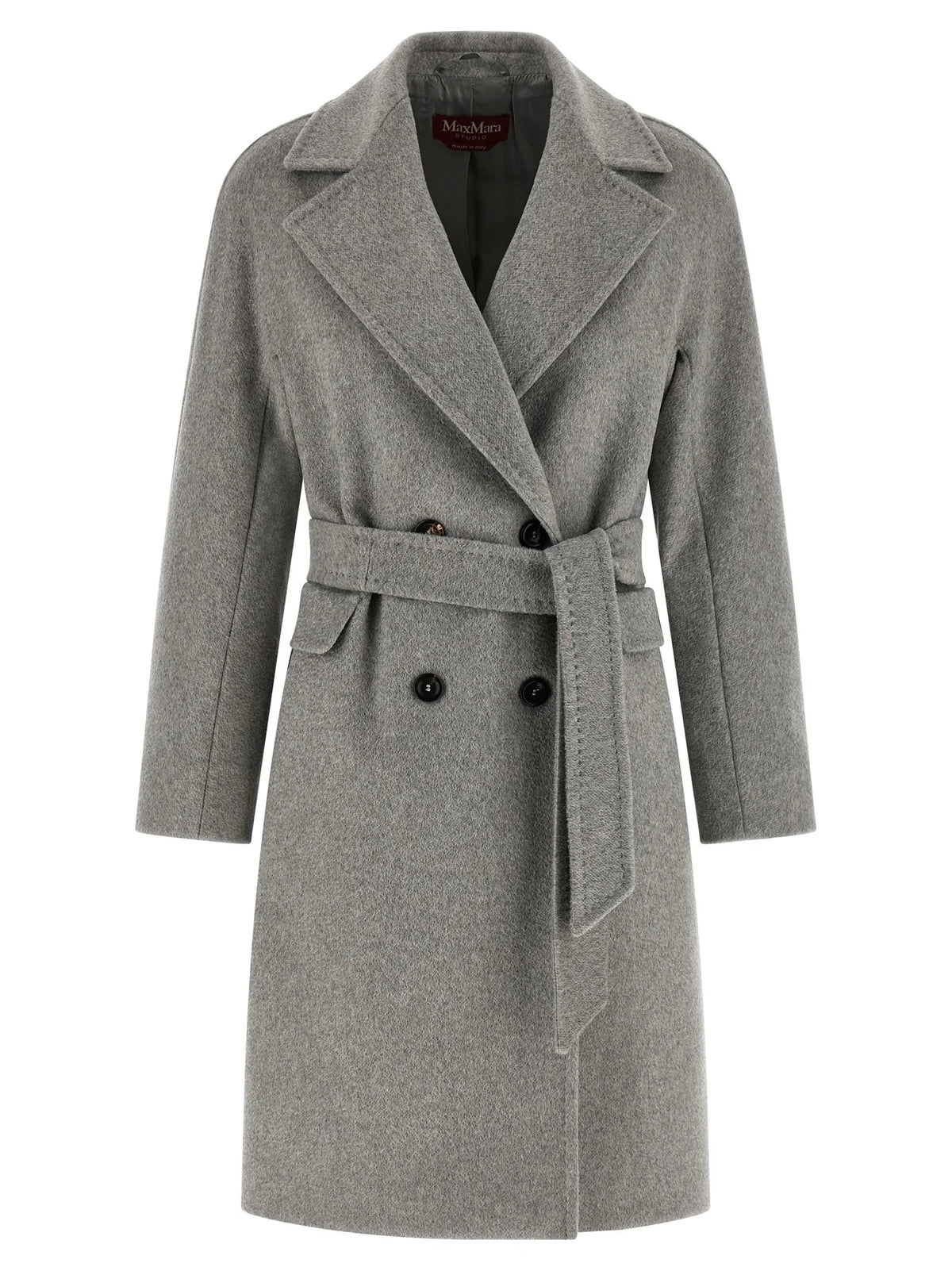 Max Mara Gray Cashmere Coat
