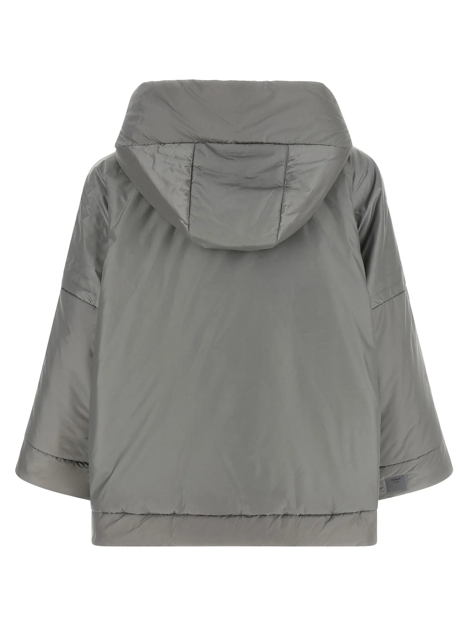 Max Mara Gray Polyester Shell Jacket - IT42