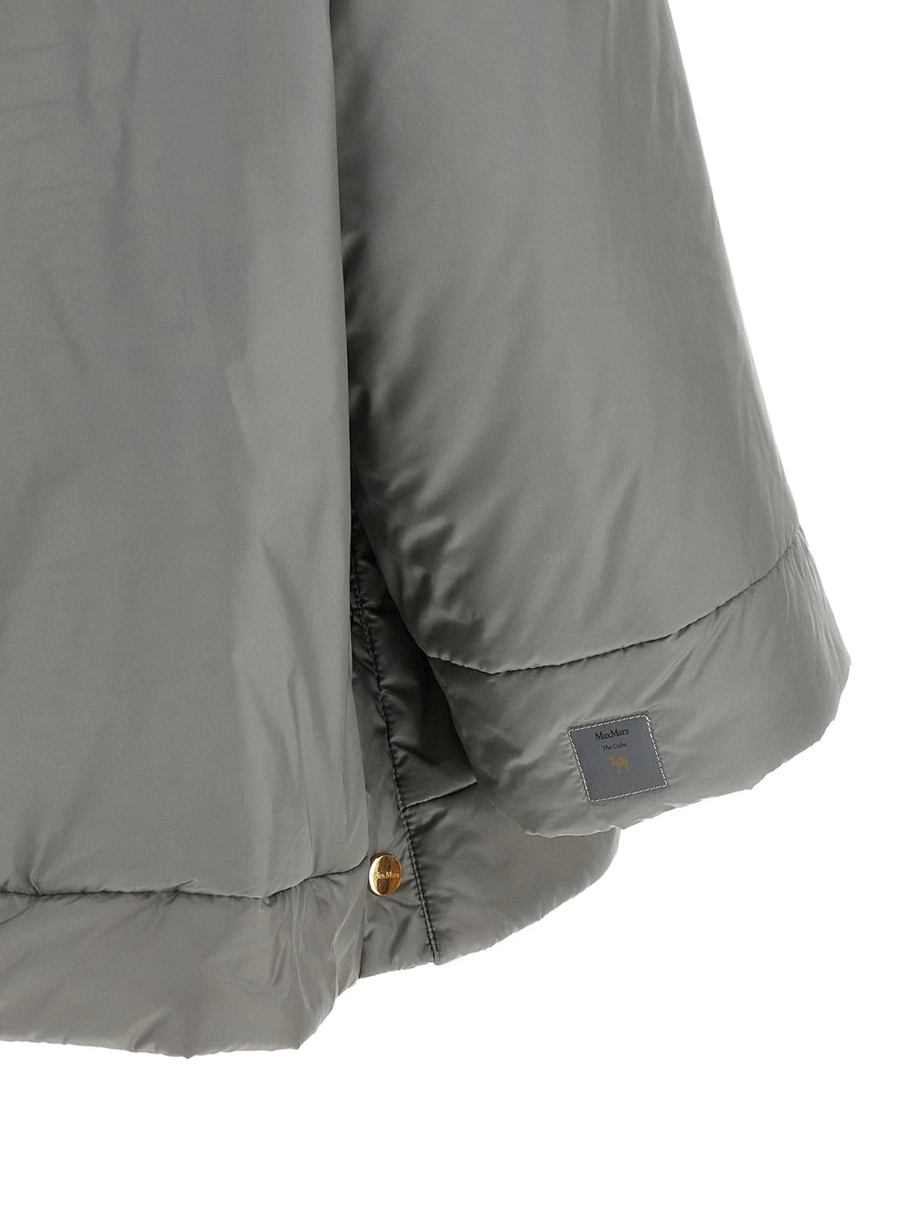 Max Mara Gray Polyester Shell Jacket - IT42