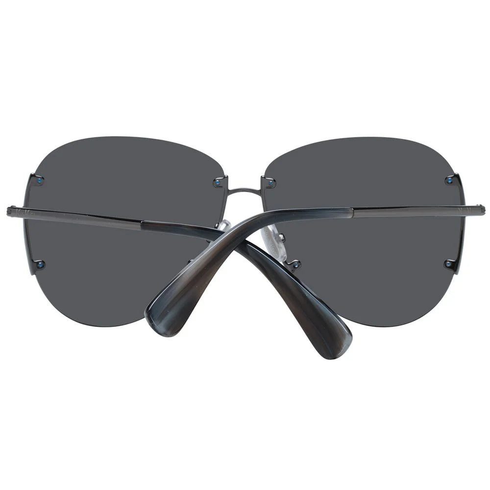 Max Mara Gray Women Sunglass