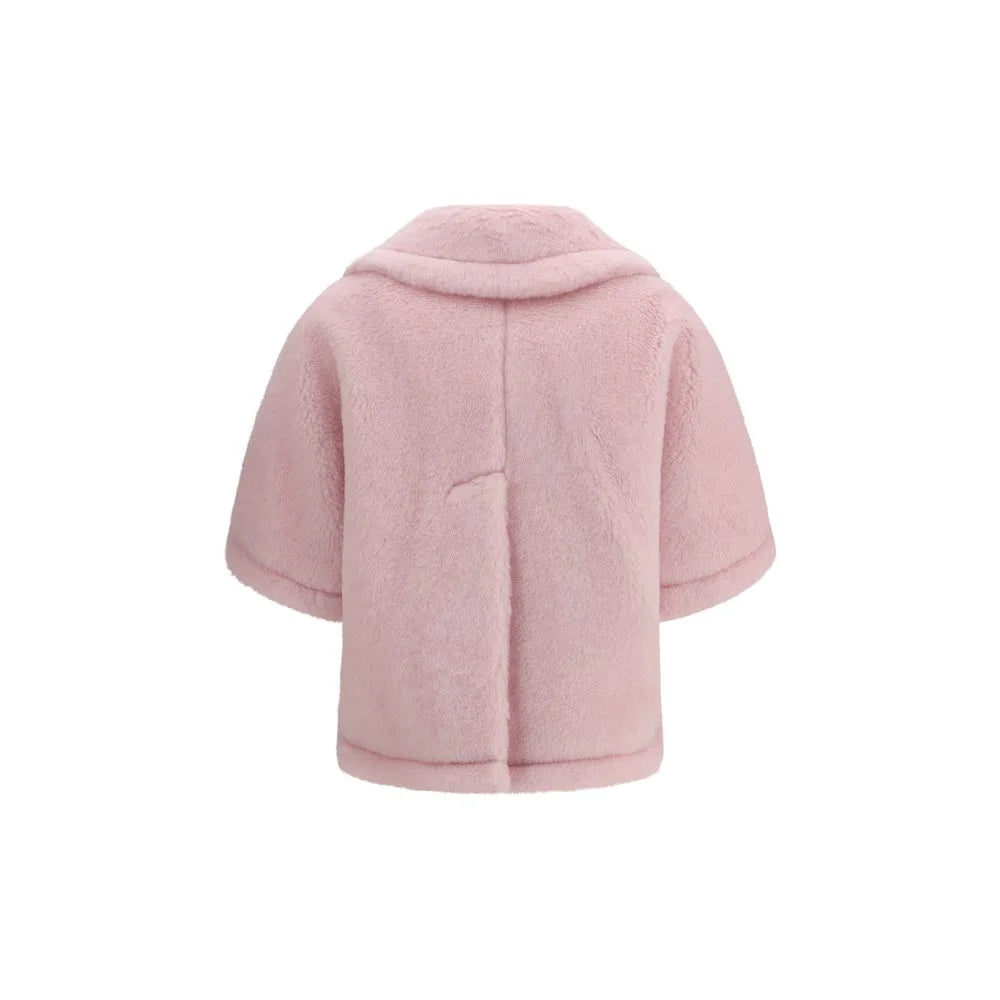 Max Mara Multicolor Alpaca Vicugna Pacos Coat