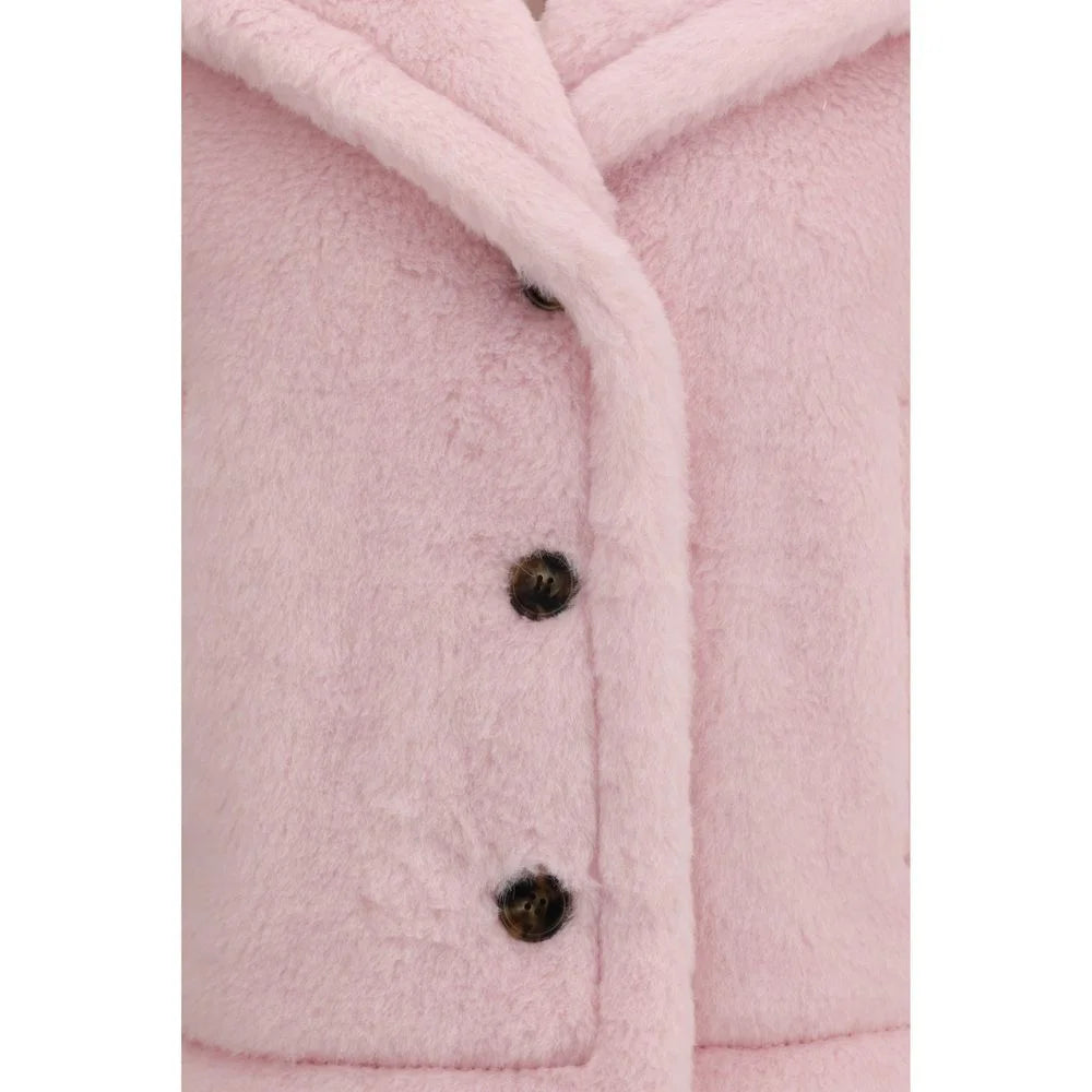 Max Mara Multicolor Alpaca Vicugna Pacos Coat