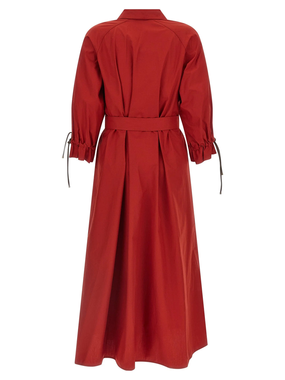 Max Mara Multicolor Cotton Long Dress - IT40