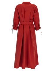 Max Mara Multicolor Cotton Long Dress - IT40