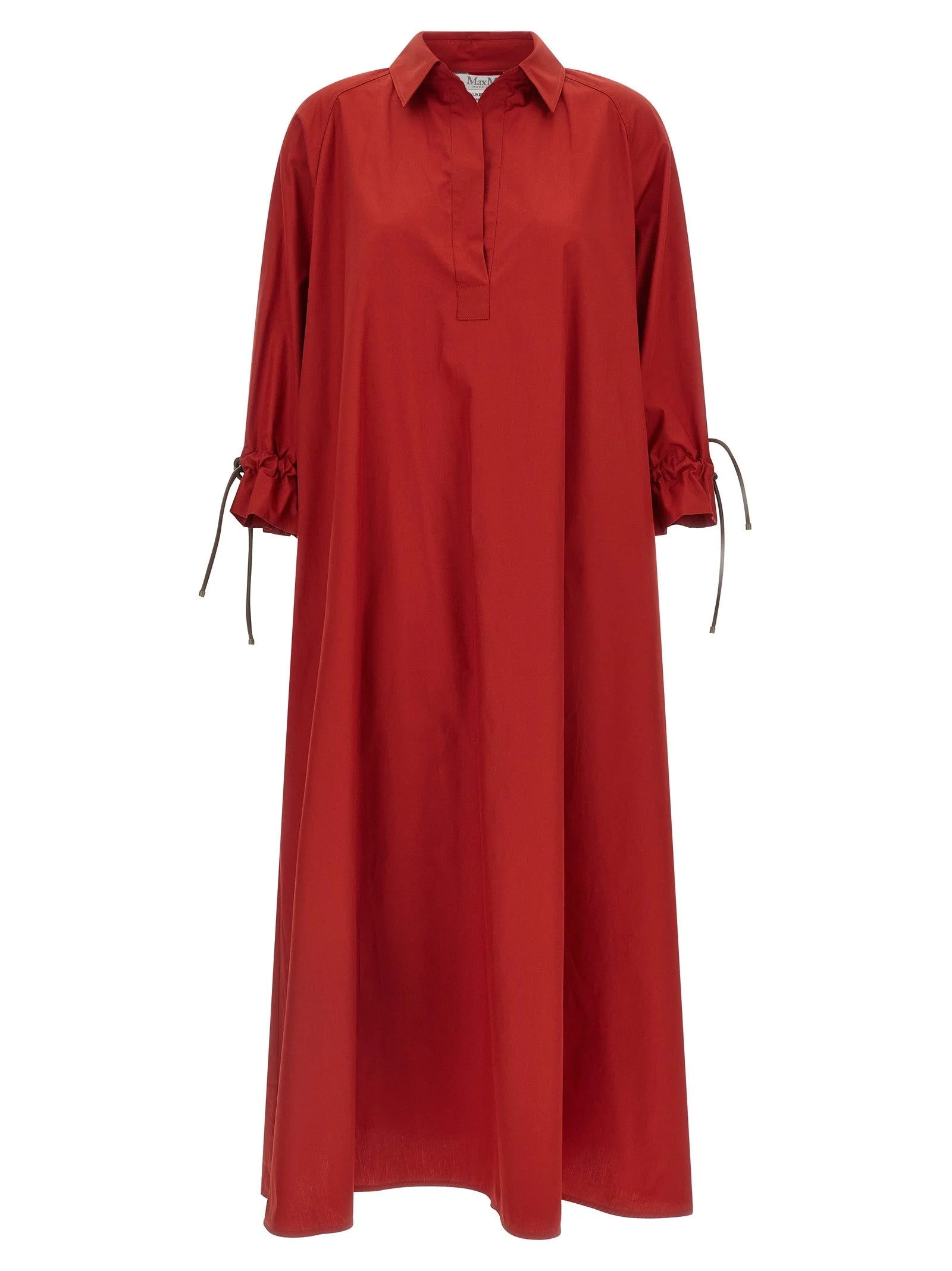 Max Mara Multicolor Cotton Long Dress - IT40