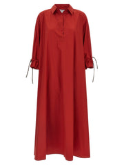Max Mara Multicolor Cotton Long Dress - IT40