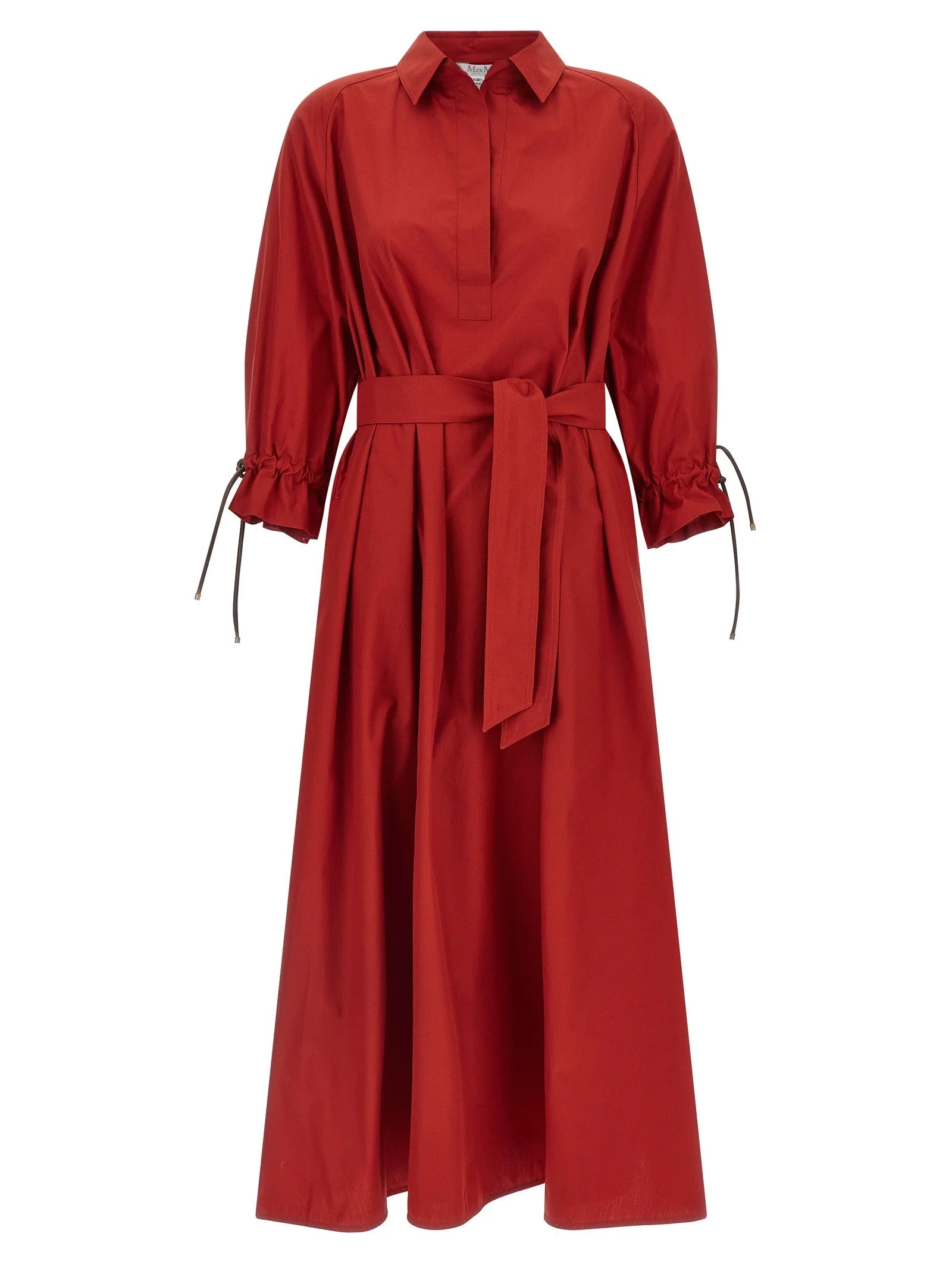 Max Mara Multicolor Cotton Long Dress - IT40