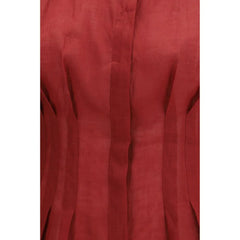 Max Mara Multicolor Ramie Shirt - IT40 | M