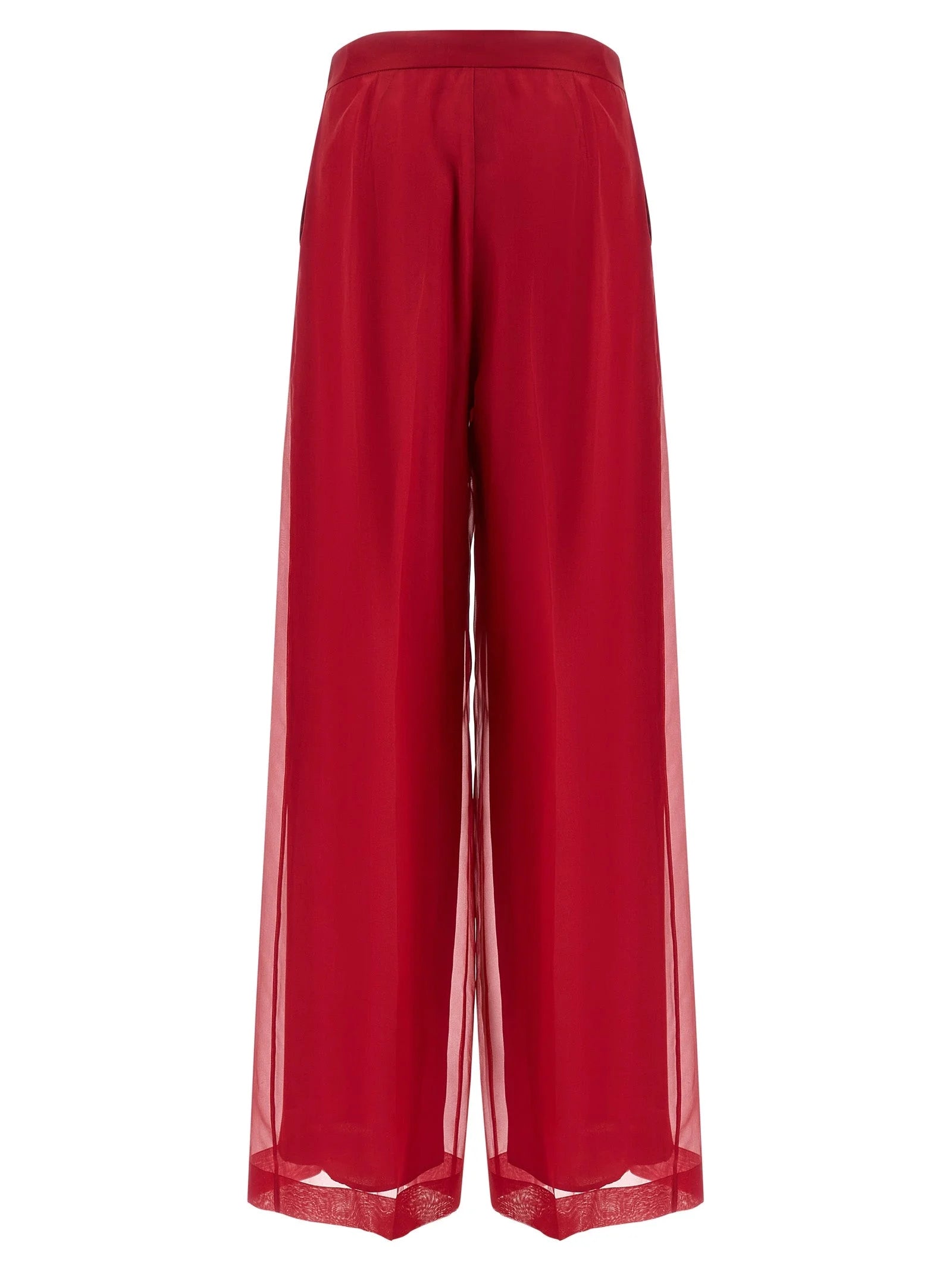 Max Mara Multicolor Silk Casual Pants