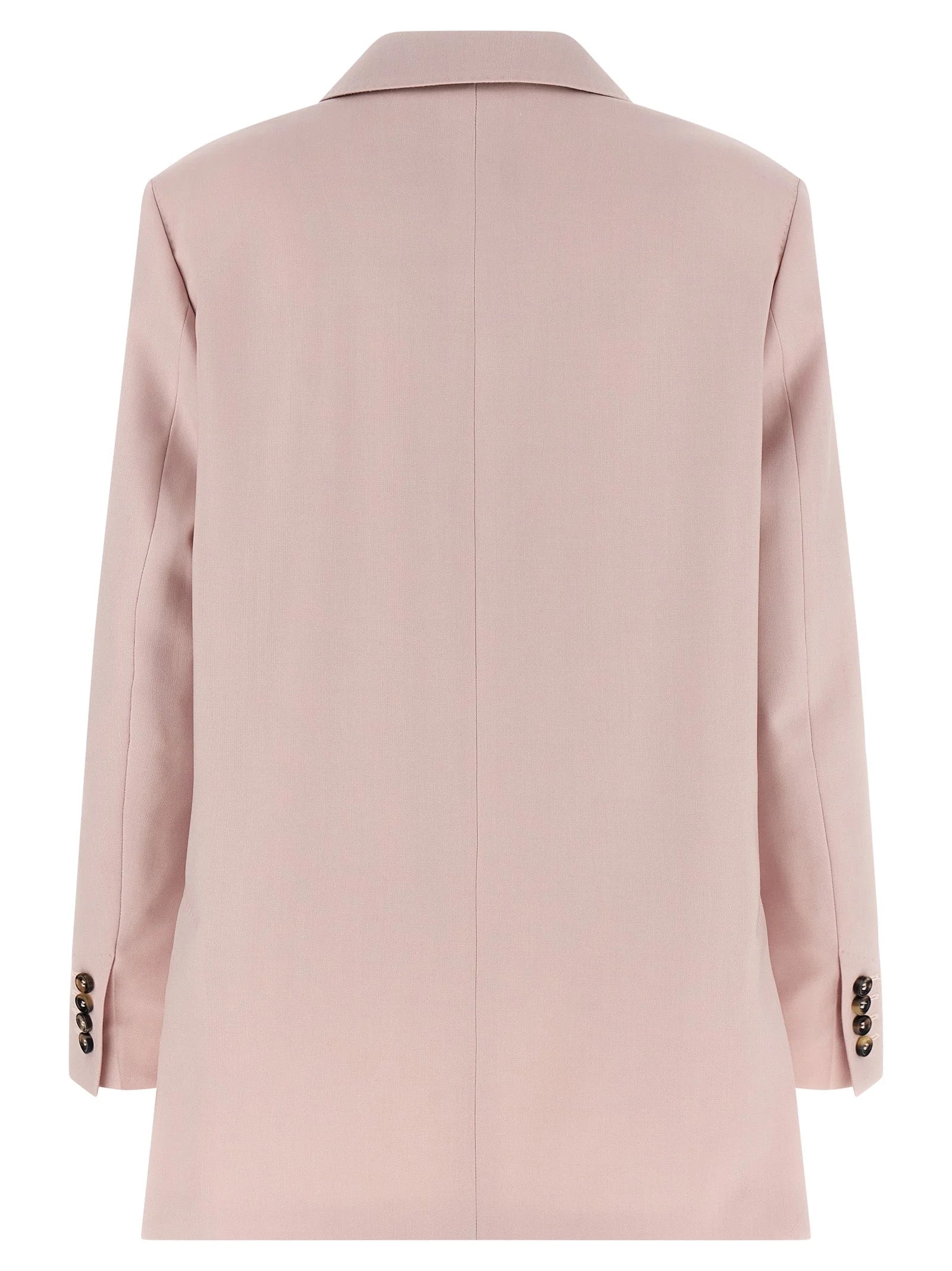 Max Mara Multicolor Virgin Wool Blazer