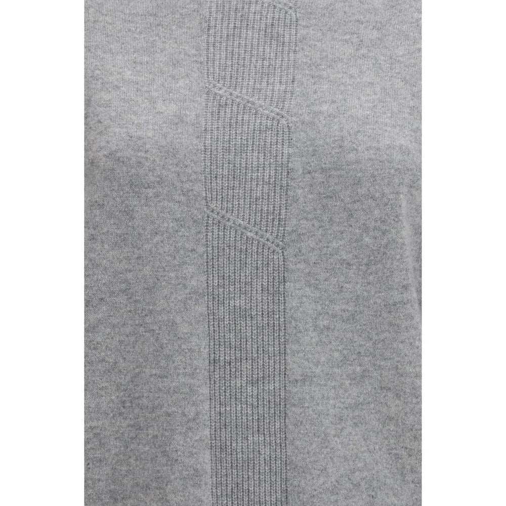סוודר צמר קשמיר אפור בהיר Max Mara