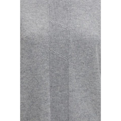 סוודר צמר קשמיר אפור בהיר Max Mara