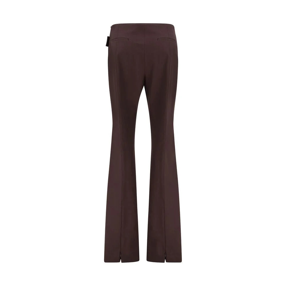 Max Mara Purple Polyester Dress Pants - Trousers