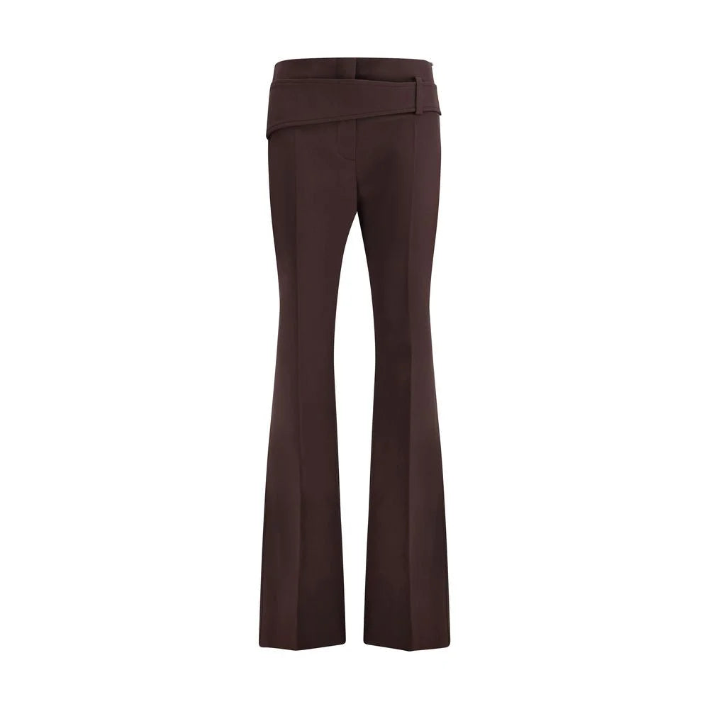 Max Mara Purple Polyester Dress Pants - Trousers