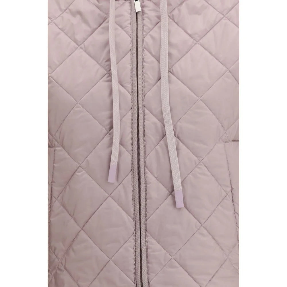 Max Mara Purple Polyester Jackets And Coat