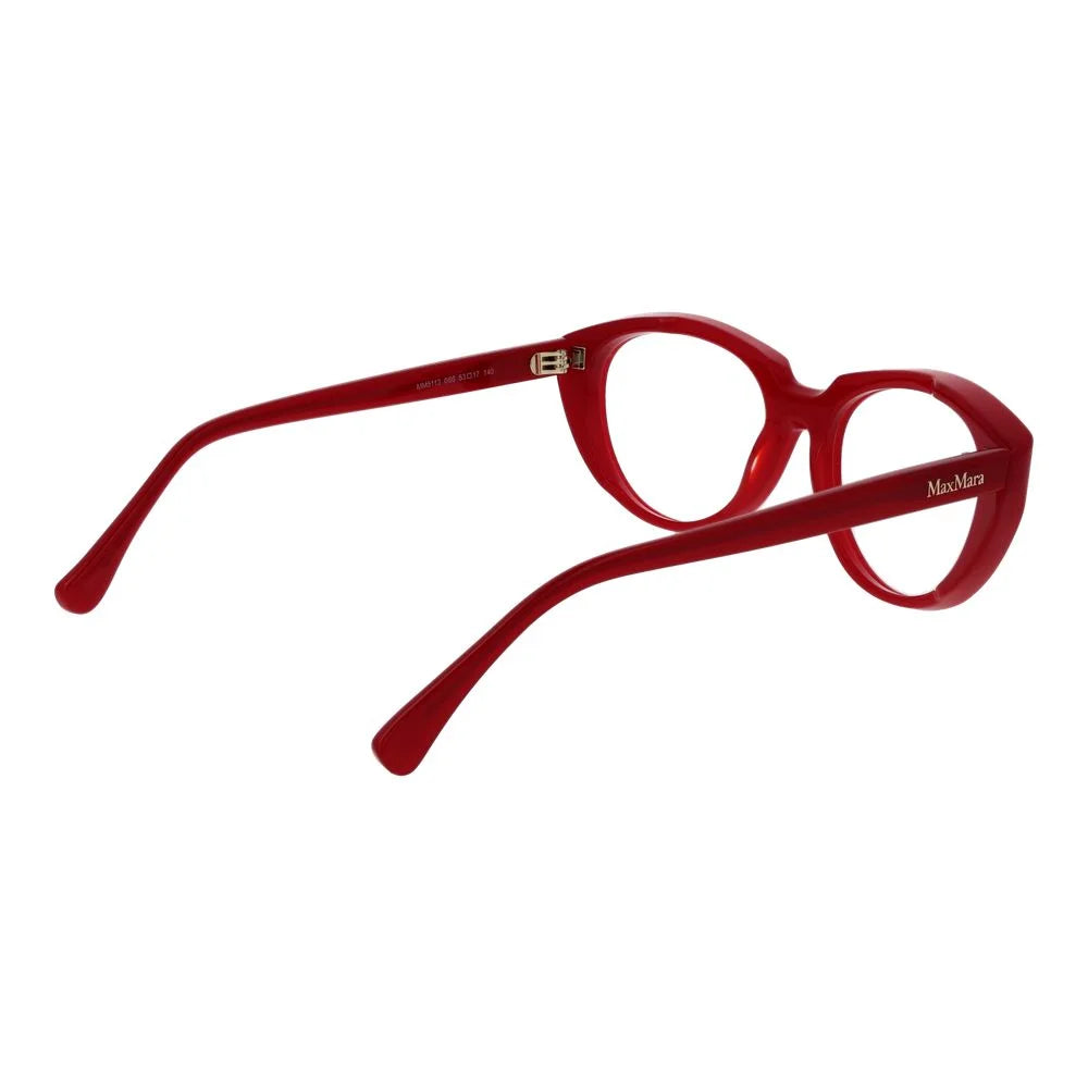 Max Mara Red Women Glasses Frame - Eyeglasses