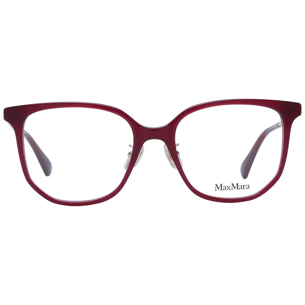 Max Mara Red Women Glasses Frame - Eyeglasses