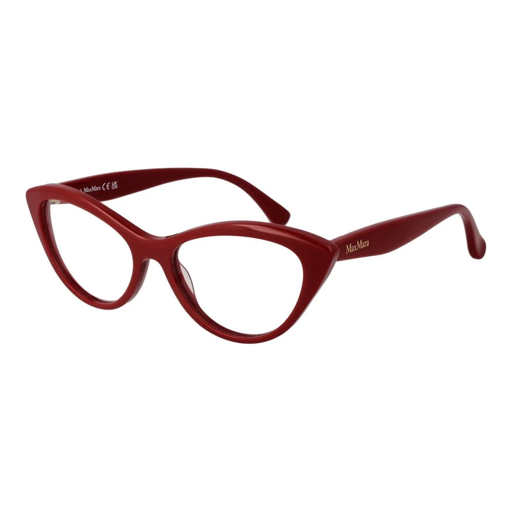 Max Mara Red Women Glasses Frame - Eyeglasses