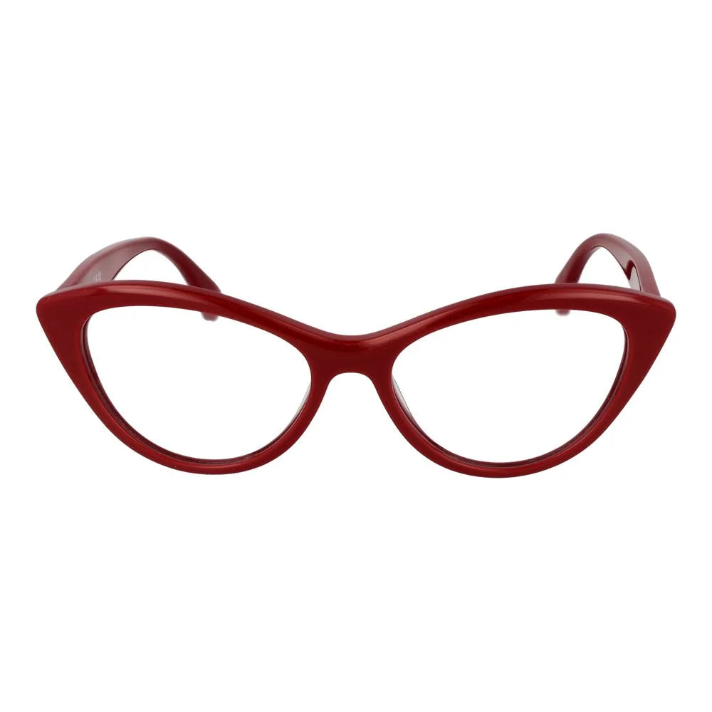 Max Mara Red Women Glasses Frame - Eyeglasses