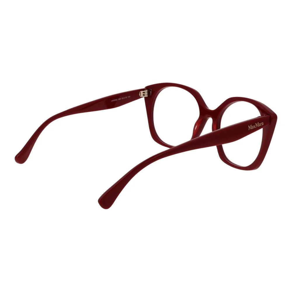 Max Mara Red Women Glasses Frame - Eyeglasses