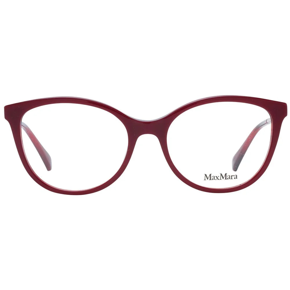 Max Mara Red Women Glasses Frame - Eyeglasses