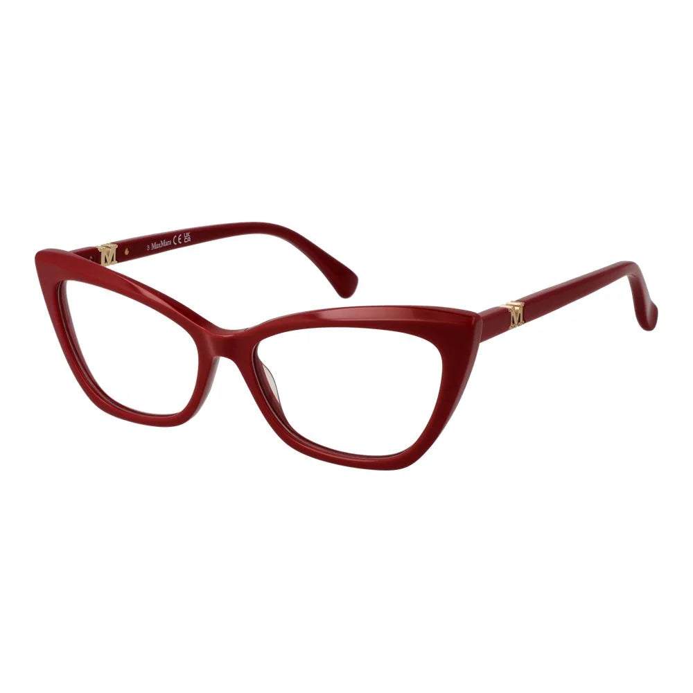 Max Mara Red Women Glasses Frame - Eyeglasses