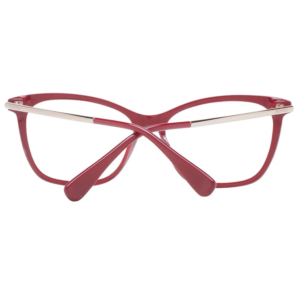 Max Mara Red Women Glasses Frame - Eyeglasses