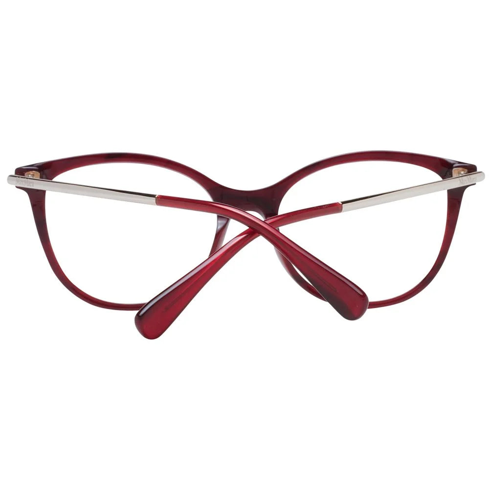 Max Mara Red Women Glasses Frame - Eyeglasses
