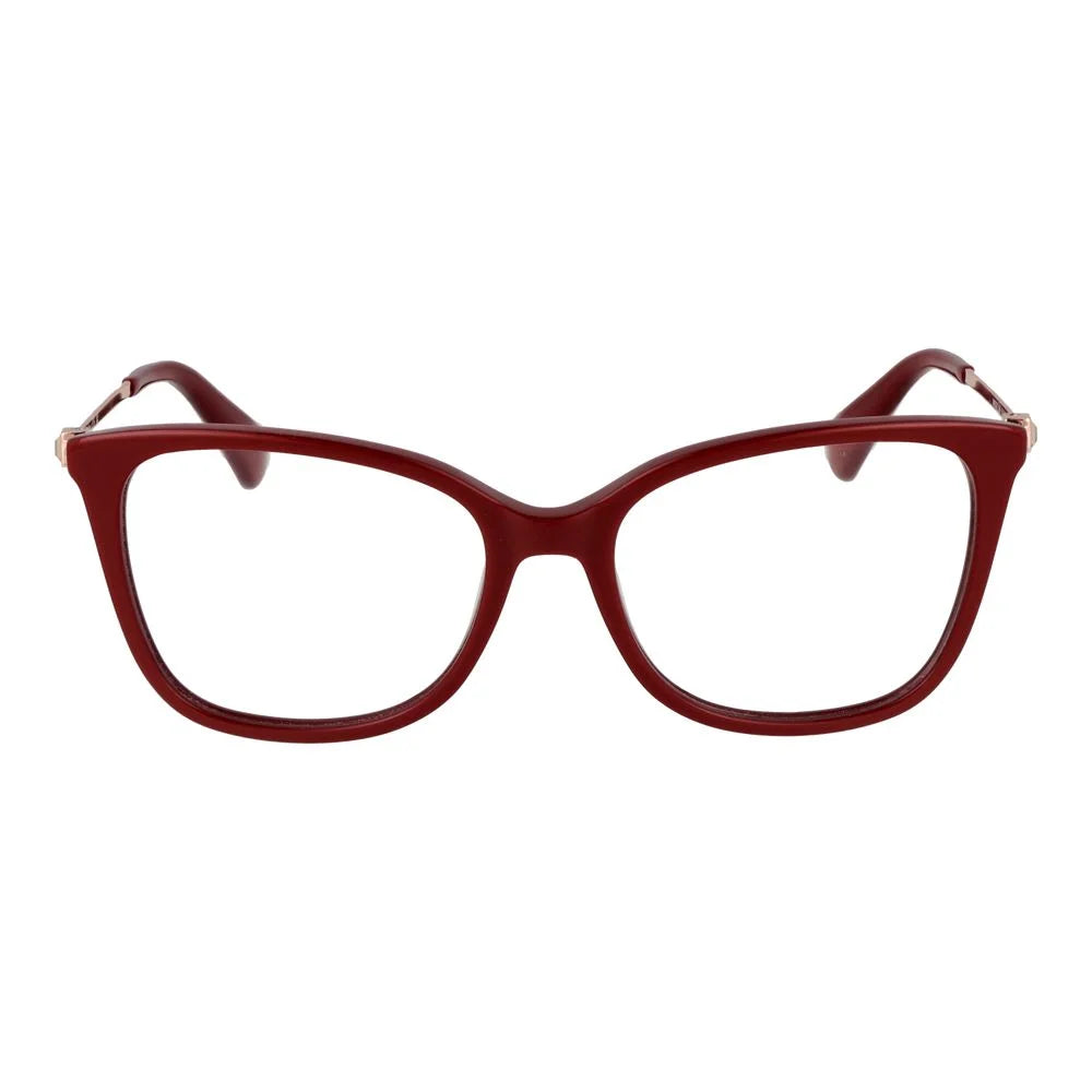 Max Mara Red Women Glasses Frame - Eyeglasses