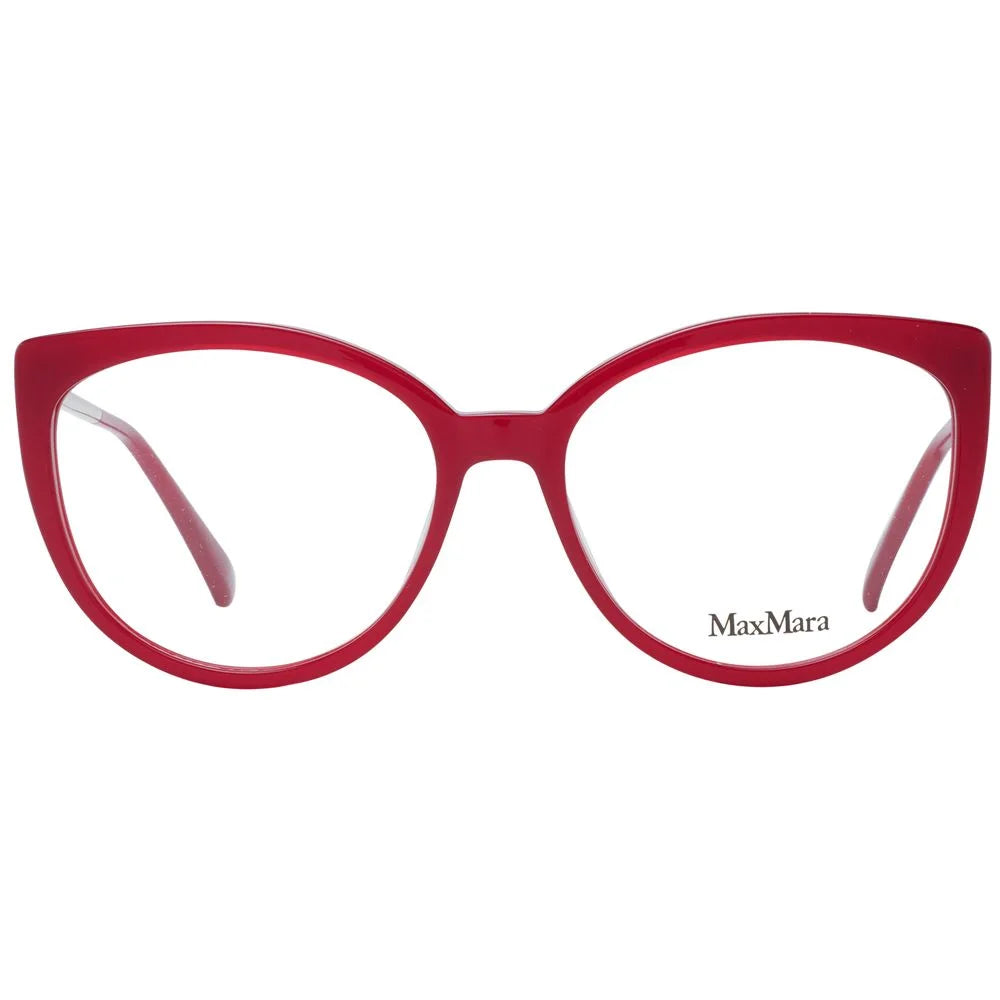 Max Mara Red Women Glasses Frame - Eyeglasses