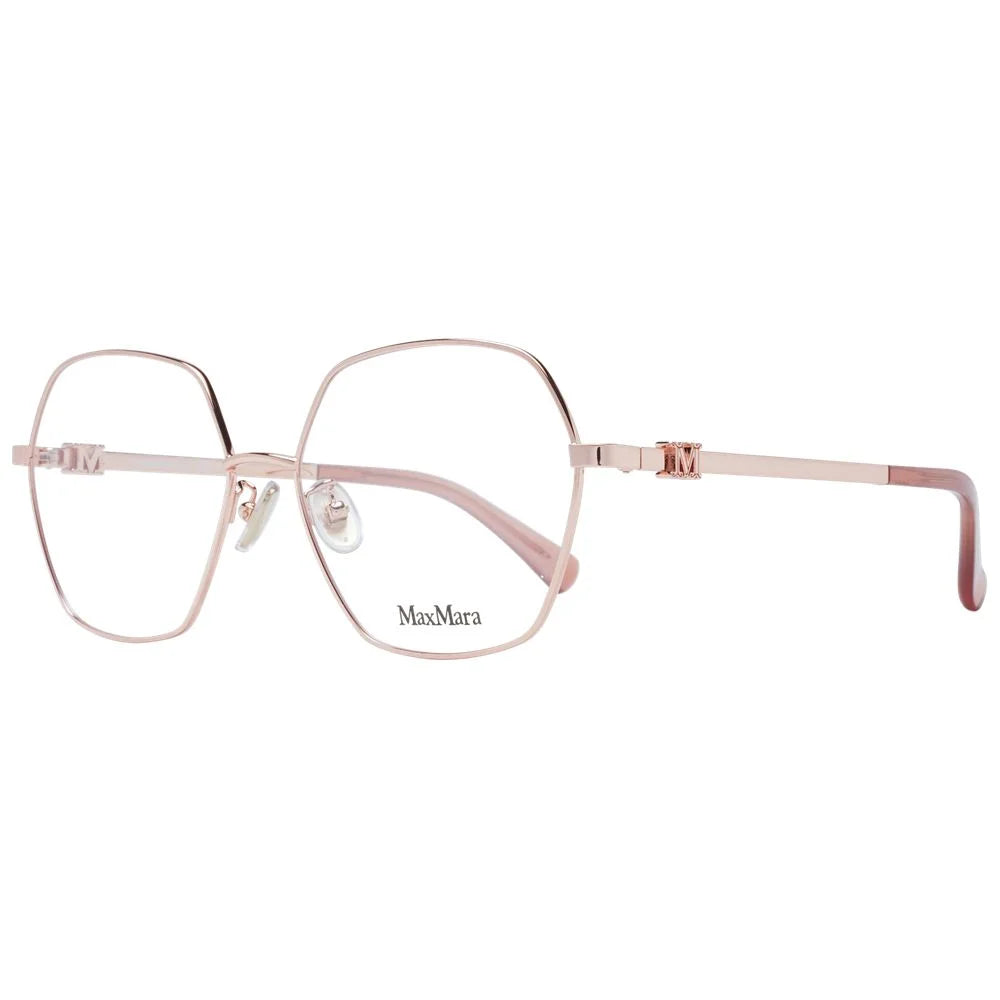 Max Mara Rose Gold Metal Glasses (Frames)
