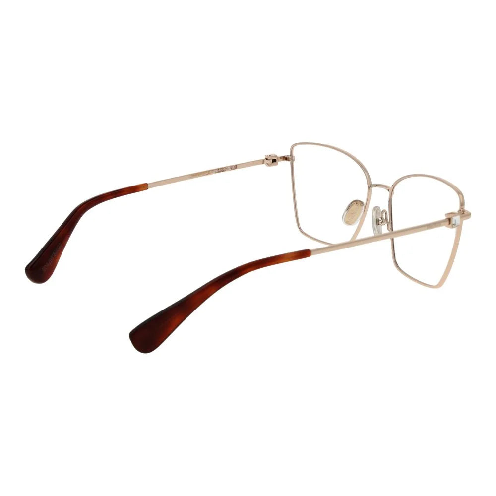 Max Mara Rose Gold Women Glasses Frame - Eyeglasses