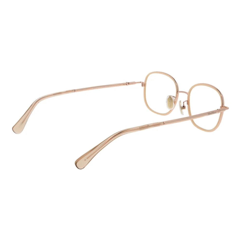 Max Mara Rose Gold Women Glasses Frame - Eyeglasses