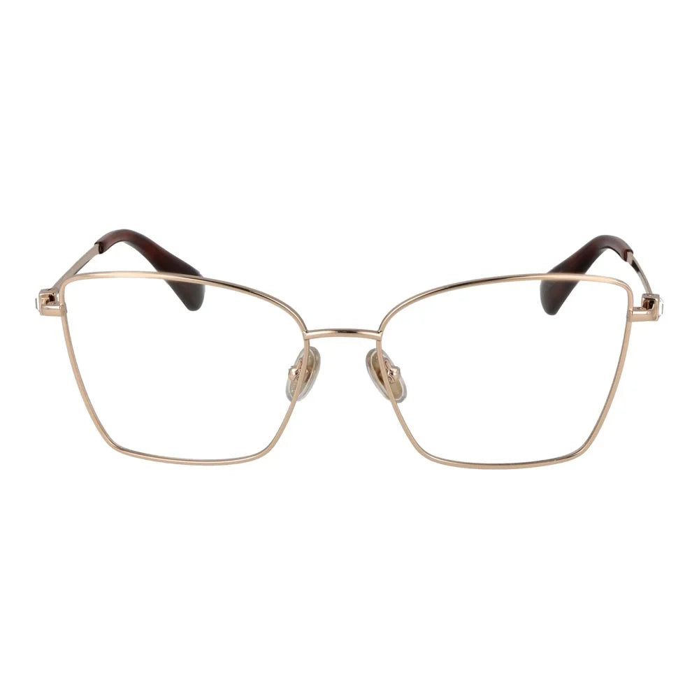 Max Mara Rose Gold Women Glasses Frame - Eyeglasses