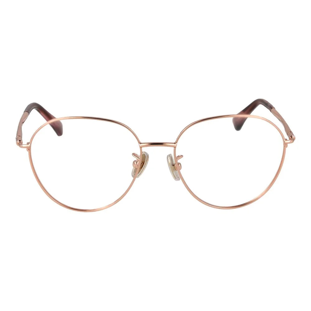 Max Mara Rose Gold Women Glasses Frame - Eyeglasses