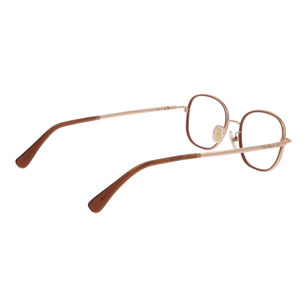 Max Mara Rose Gold Women Glasses Frame - Eyeglasses