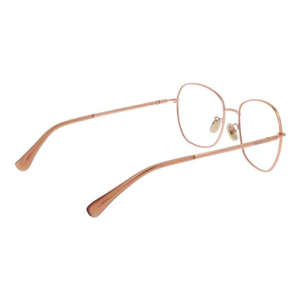 Max Mara Rose Gold Women Glasses Frame - Eyeglasses
