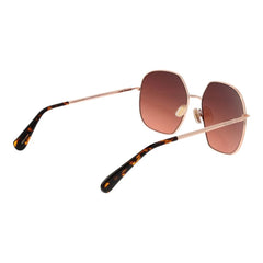 Max Mara Rose Gold Women Sunglass - Sunglasses
