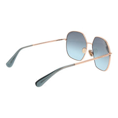 Max Mara Rose Gold Women Sunglass - Sunglasses