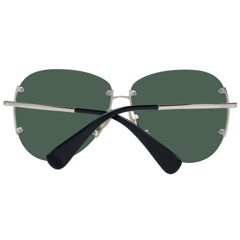 Max Mara Silver Metal Sunglasses